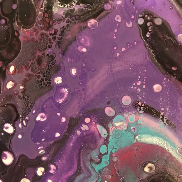 11x14 Acrylic Flow Art - Picture 4 of 4